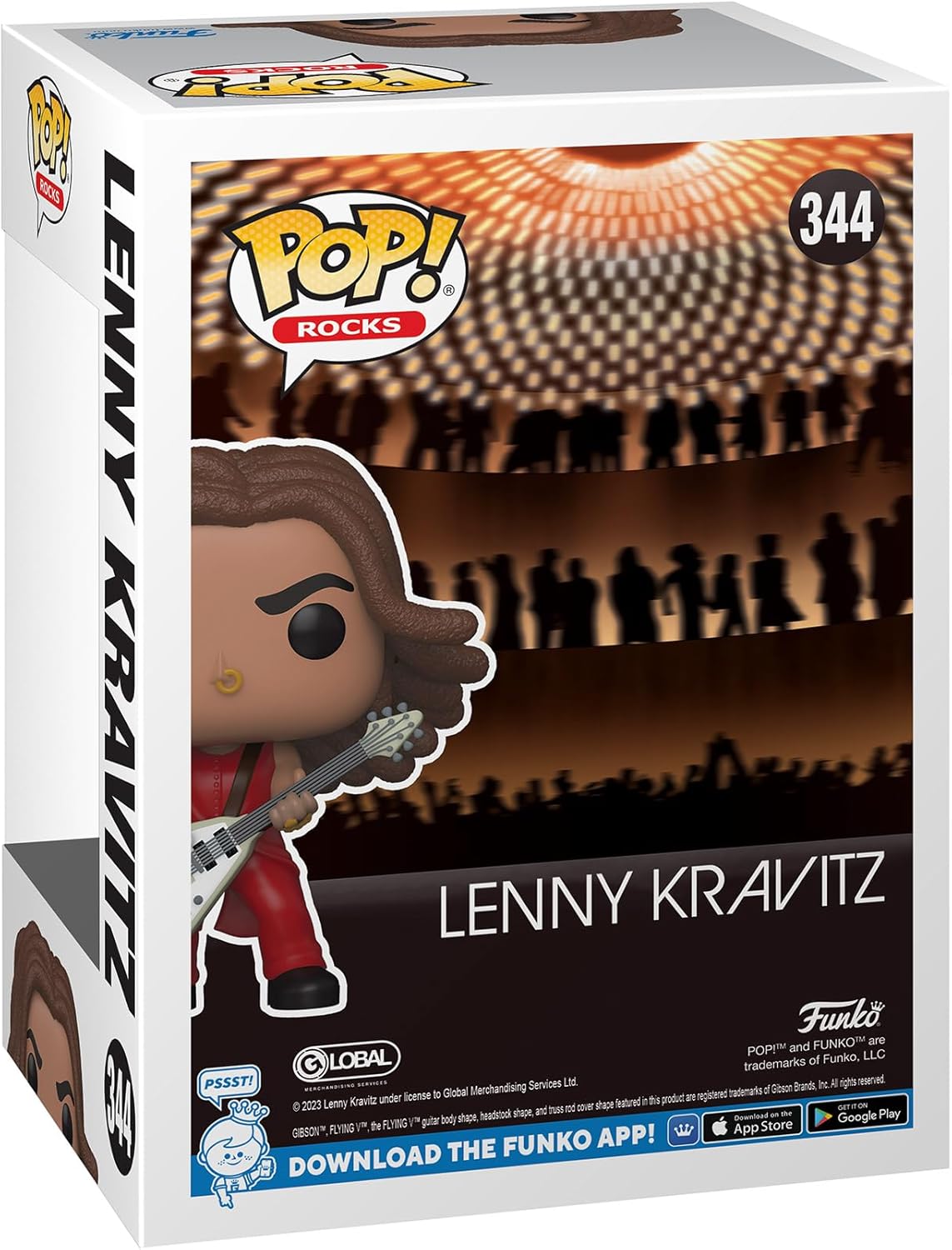 Funko POP! Rocks: Lenny Kravitz - Collectable Vinyl Figure - Gift Idea - Official Merchandise - Toys for Kids & Adults - Music Fans - Model Figure for Collectors and Display