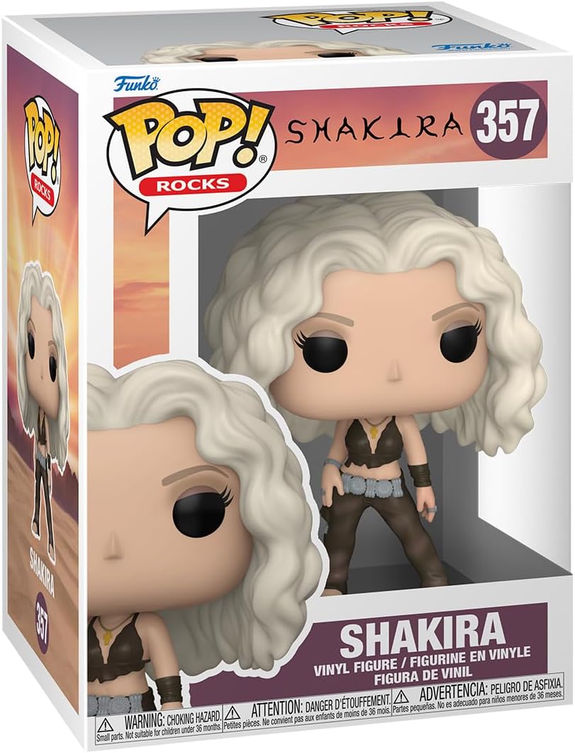 Funko POP! Rocks: Shakira - (Wherever/Whenever) - Collectable Vinyl Figure - Gift Idea - Official Merchandise - Toys for Kids & Adults - Music Fans - Model Figure for Collectors and Display