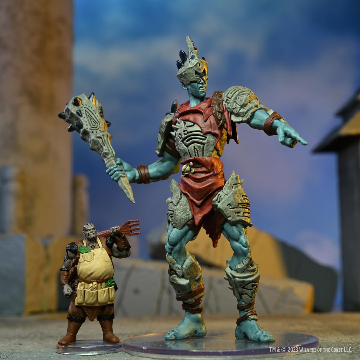 Wizkids D&D Icons of The Realms: Bigby Presents Miniatura prepintada Glory of The Giants - Limited Edition Boxed Set (Set 27