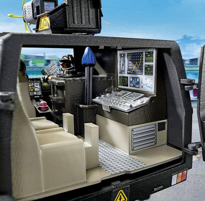 PLAYMOBIL City Action 71144 Fuerzas Especiales Vehículo Todoterreno,con luz y Sonido, Juguetes para niños a Partir de 5 años
