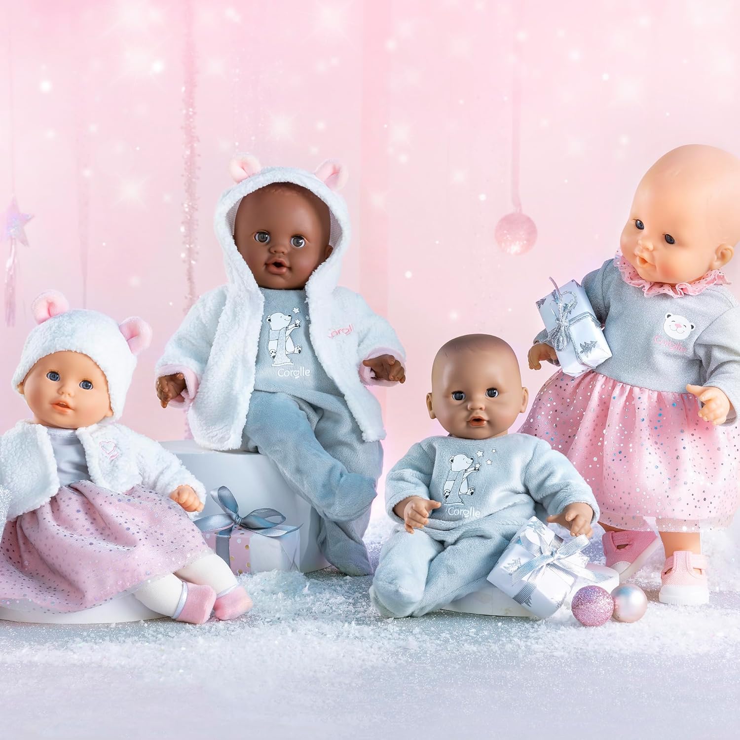 Corolle 9000141490 jas, collectie magische avond, voor alle 36 cm babypoppen, vanaf 2 jaar