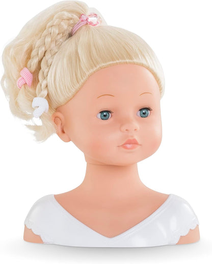 Corolle - Hairdressing head, doll, 10 accessories, from 3 years, 9000310040