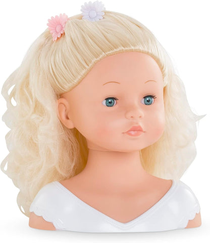 Corolle - Hairdressing head, doll, 10 accessories, from 3 years, 9000310040