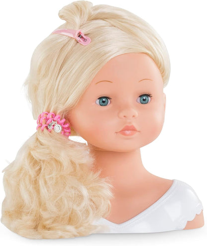 Corolle - Hairdressing head, doll, 10 accessories, from 3 years, 9000310040