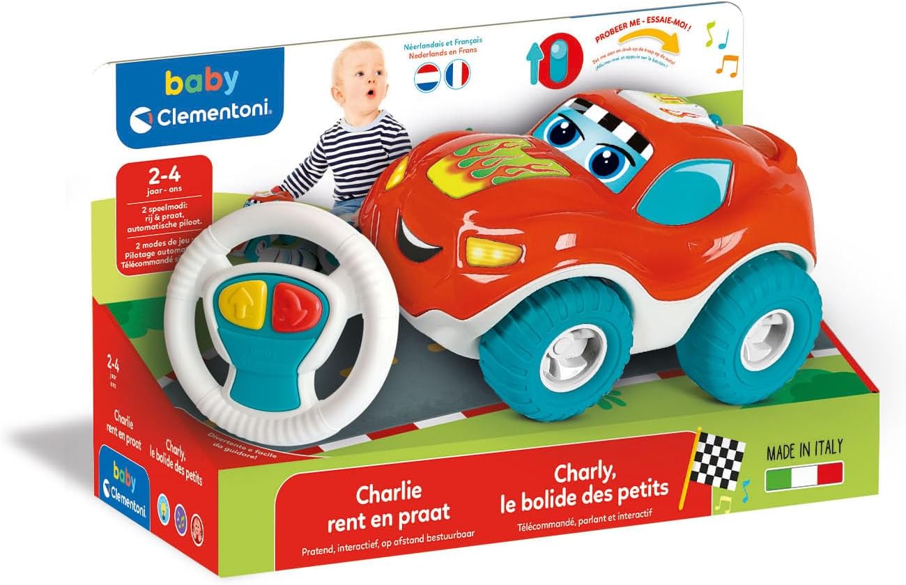 Clementoni - Clementoni Baby Charlie Bestuurbare Auto