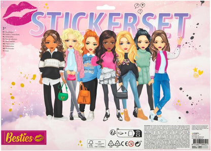 Besties Mega Sticker Set, 300 Pieces