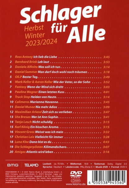 Schlager Für Alle:Herbst/Winter 2023/2024