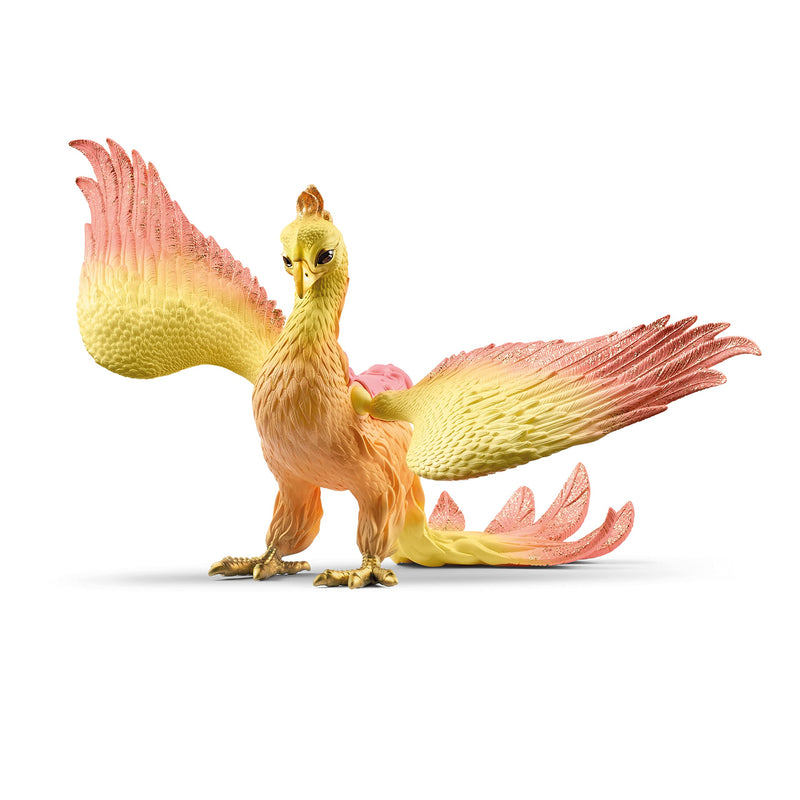 schleich BAYALA 70760 Phoenix Mythische Fantasy Actionfigur - Realistischer Drache mit Beweglichen Flügeln, Figuren mit Augen und Kopf Grafikdetails für Mädchen und Jungen ab 4
