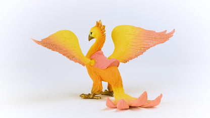 schleich BAYALA 70760 Phoenix Mythische Fantasy Actionfigur - Realistischer Drache mit Beweglichen Flügeln, Figuren mit Augen und Kopf Grafikdetails für Mädchen und Jungen ab 4