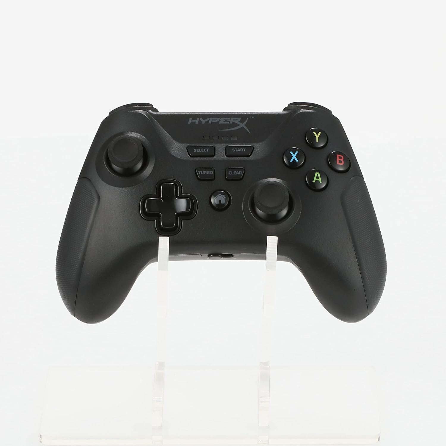 HyperX Clutch – Gaming Controller for Android and PC, Cloud and Mobile Gaming, Bluetooth, 2.4GHz Wireless, USB-C to USB-A Wired Connection, Standard Button Layout, Detachable Phone Clip