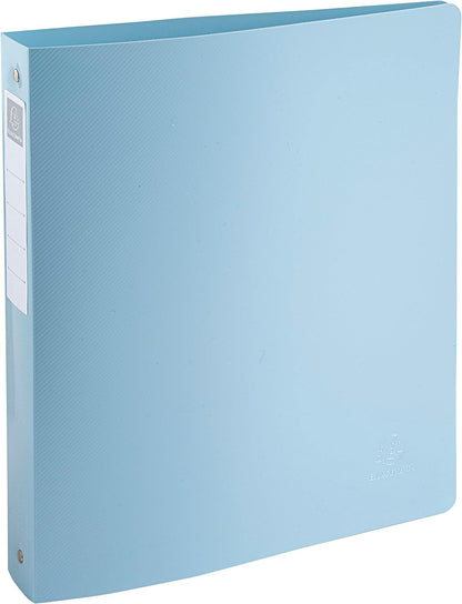 Exacompta - Ref. 51140E - Set of 4 Bee Blue semi-rigid binders - 4 round rings 30 mm diameter - 40 mm spine - external dimensions 32 x 26.8 cm - A4 maxi file format - assorted colors Pack of 4 Füllhöhe 30 mm | 4 Ringe assorted colours