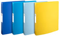Exaclair - Exacompta Bee Blue Ring Binder 2 O-Ring 30mm Assorted Colours (Pack 4) - 54140E