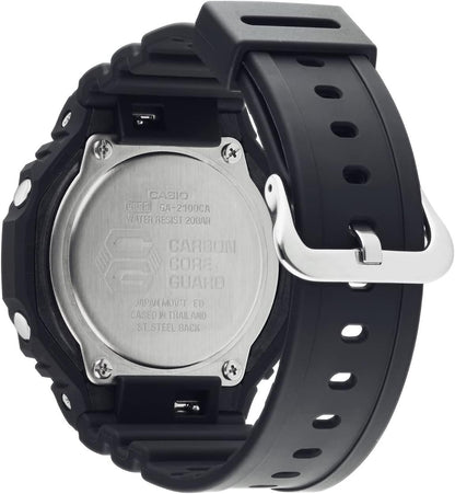 Casio Men's Analogue-Digital Quartz Watch with Plastic Strap GA-2100-1A2ER