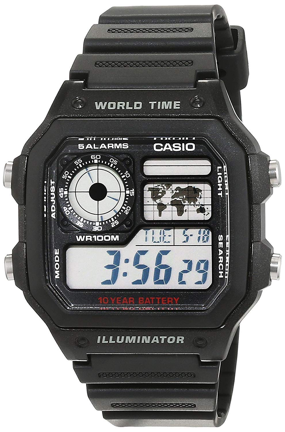 Casio Collection Men's Watch AE-1200WH Black