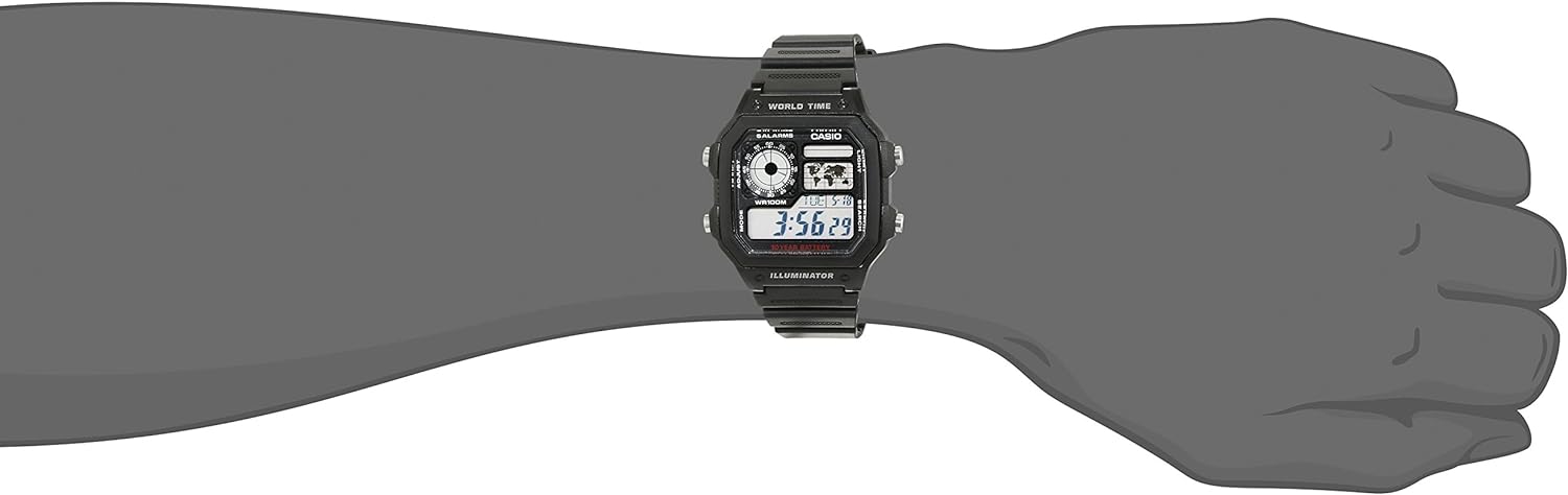 Casio Collection Men's Watch AE-1200WH Black