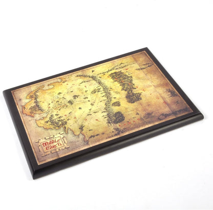 The Noble Collection -Lord of the Rings Map of Middle Earth,3.,5x25.5 cm