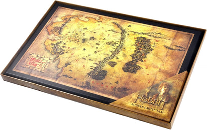 The Noble Collection -Lord of the Rings Map of Middle Earth,3.,5x25.5 cm