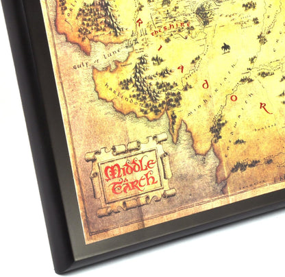 The Noble Collection -Lord of the Rings Map of Middle Earth,3.,5x25.5 cm