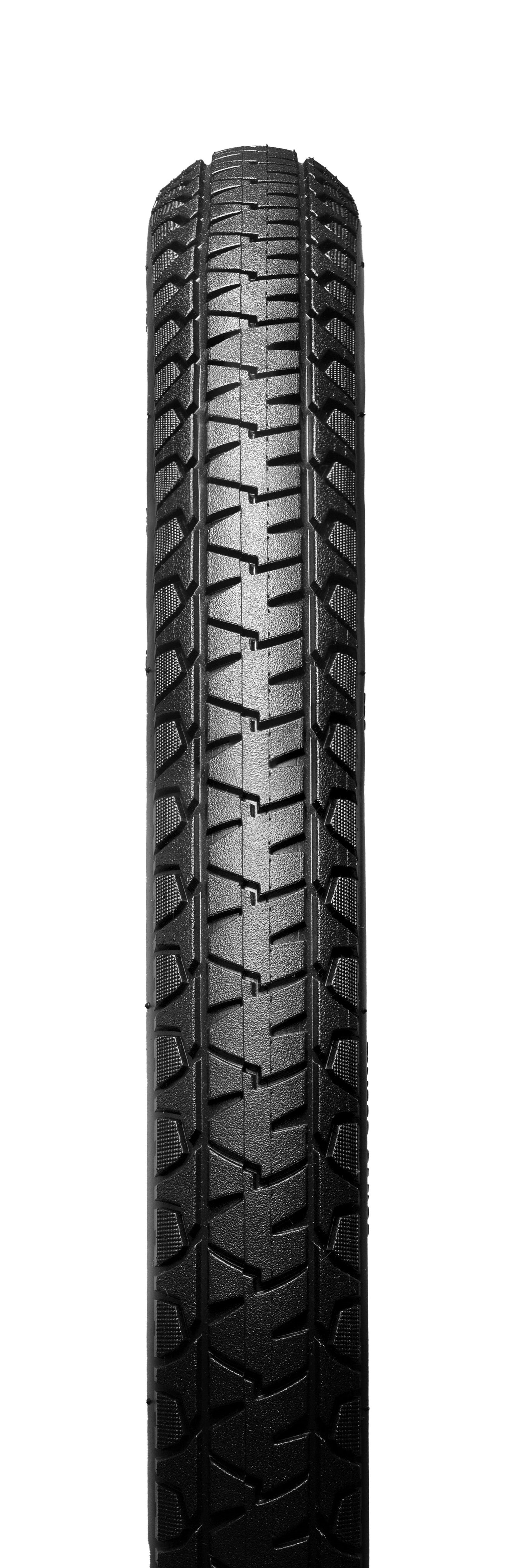 Hutchinson - Republic - Urban Tyre - Grip and Puncture Resistant - TubeType - Rigid Rods - Black - Infinity