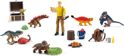 schleich 98984 Advent Calendar 2023, from 5 years, DINOSAURS - Playset, 24 pieces