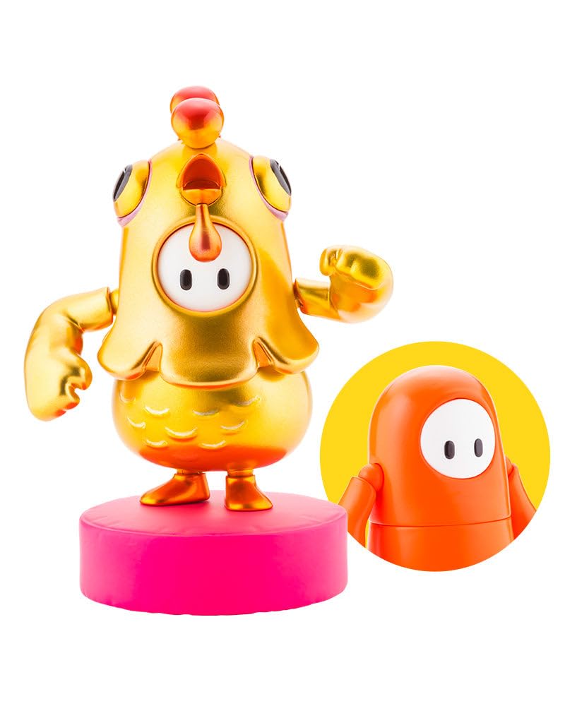 Kotobukiya Fall Guys: Ultimate Knockout Figure 1/20 Legendary Edition Orangeade/Golden Chicken Costume 8 cm