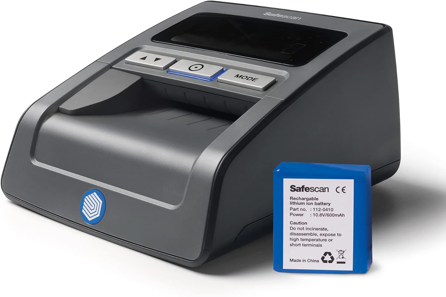 Safescan 185-S Automatic Counterfeit Money Detector that quickly verifies banknotes - Including US Dollars - Money Machine with 7-point detection - 100% accurate Money Checker Machine