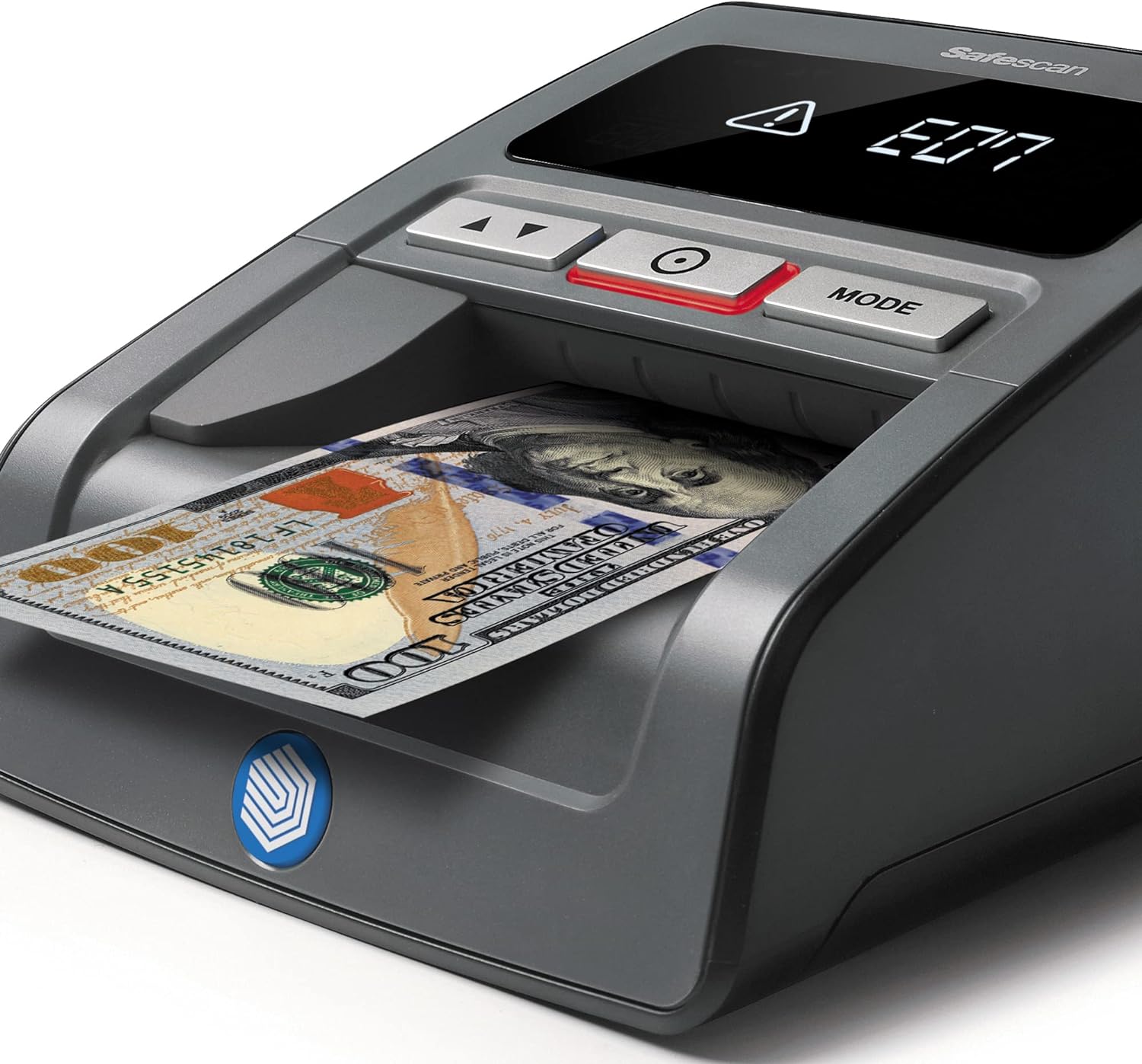 Safescan 185-S Automatic Counterfeit Money Detector that quickly verifies banknotes - Including US Dollars - Money Machine with 7-point detection - 100% accurate Money Checker Machine