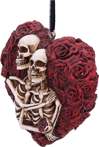 Nemesis Now Love Everlasting Hanging Ornament 7.8cm, Resin, Love Everlasting Hanging Ornament, Cast in the Finest Resin, Hand-Painted