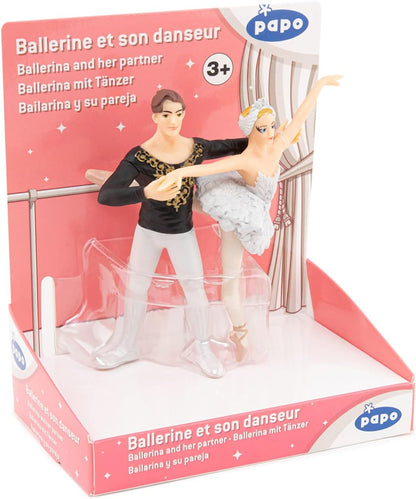 Papo ENCHANTED WORLD Figurine, 39128 Ballerina and her Partner, Multicolour
