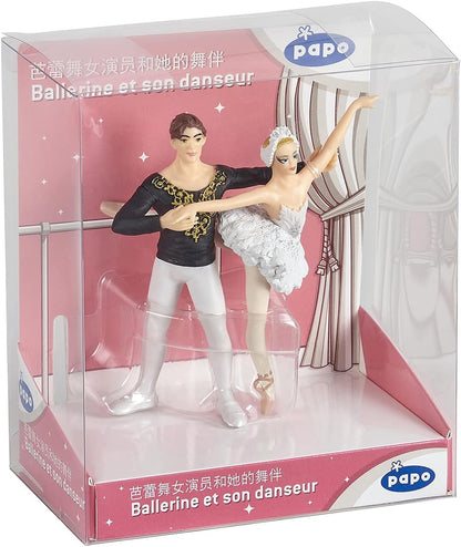 Papo ENCHANTED WORLD Figurine, 39128 Ballerina and her Partner, Multicolour