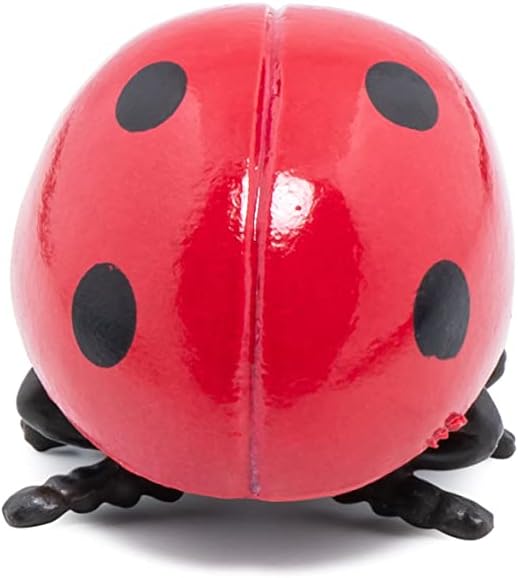 Papo -hand-painted - figurine -Wild animal kingdom - Ladybug -50257 -Collectible - For Children - Suitable for Boys and Girls- From 3 years old