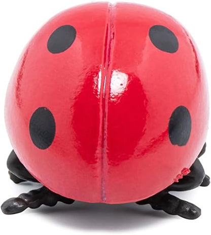 Papo -hand-painted - figurine -Wild animal kingdom - Ladybug -50257 -Collectible - For Children - Suitable for Boys and Girls- From 3 years old
