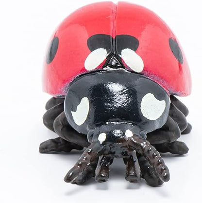 Papo -hand-painted - figurine -Wild animal kingdom - Ladybug -50257 -Collectible - For Children - Suitable for Boys and Girls- From 3 years old