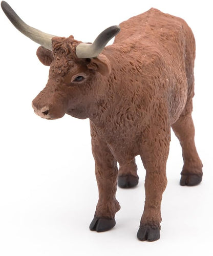 PAPO FARMYARD FRIENDS Figurine, 51042 Salers Cow, Multicolour