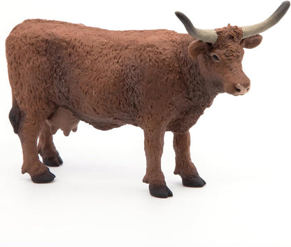 PAPO FARMYARD FRIENDS Figurine, 51042 Salers Cow, Multicolour