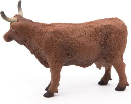PAPO FARMYARD FRIENDS Figurine, 51042 Salers Cow, Multicolour