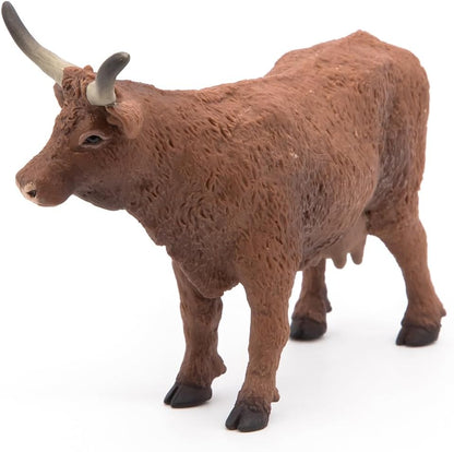 PAPO FARMYARD FRIENDS Figurine, 51042 Salers Cow, Multicolour