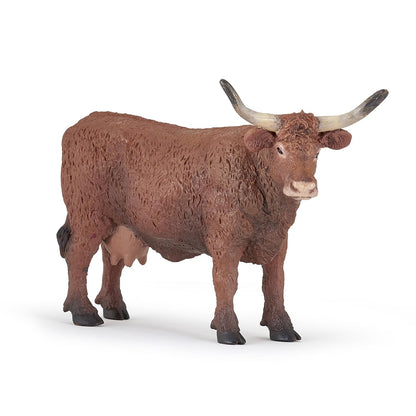 PAPO FARMYARD FRIENDS Figurine, 51042 Salers Cow, Multicolour