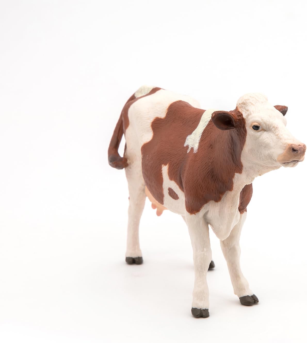 Papo FARMYARD FRIENDS Tiere Figurine, 51165 Montbéliarde Cow, Multicolour