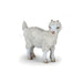 Papo- Chevreau Angora Statuetta, Colore Bianco-Grigio-Rosa, 51171
