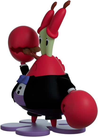 Youtooz Mr Krabs and The Smallest Violin 4.4" Inch Vinyl Figure, Official Licensed Mr. Krabs and The Smallest Violin Collectible from Spongebob Squarepants by Spongebob Squarepants Collection, Red