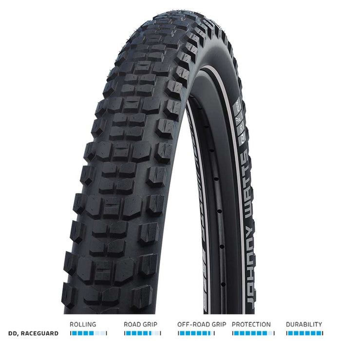 Schwalbe Johnny Watts Performance DD E50 60-584 Folding Tire (Addix | Black