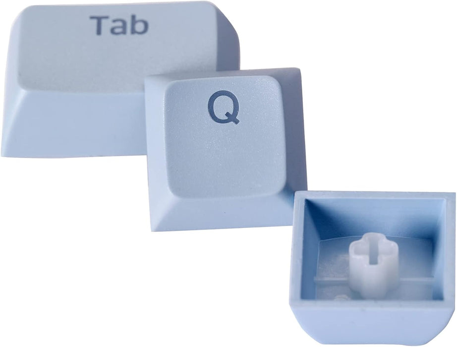 Redragon Touches A134 dégradées bleu ombré, 104 touches standard Doubleshot PBT Profil OEM/Cherry Disposition ANSI anglais (US) Compatible avec tous les claviers mécaniques Redragon