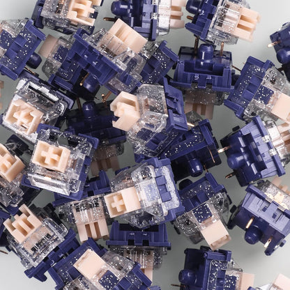 Redragon A113 HP1 Panda Mechanical Keyboard Switches, Lubed Tactile Switches for Keyboard DIY, 3pin 60gf RGB MX Compatible Switches with Puller(38 pcs