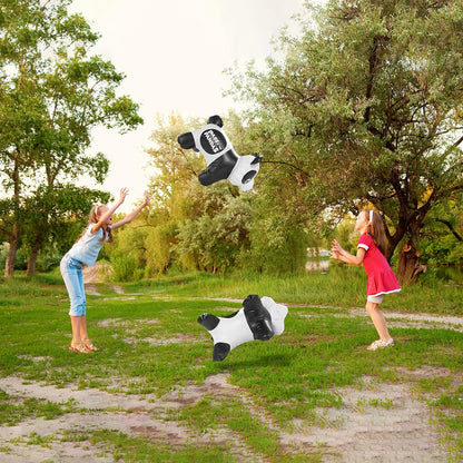 PASS THE PIGS Giant Pass the Pandas Dice Game, The classic party and travel game now with a pair of pudgy, inflatable Pandas, Will you get a Snoozer or a bummer? makes a great gift for ages 6 plus