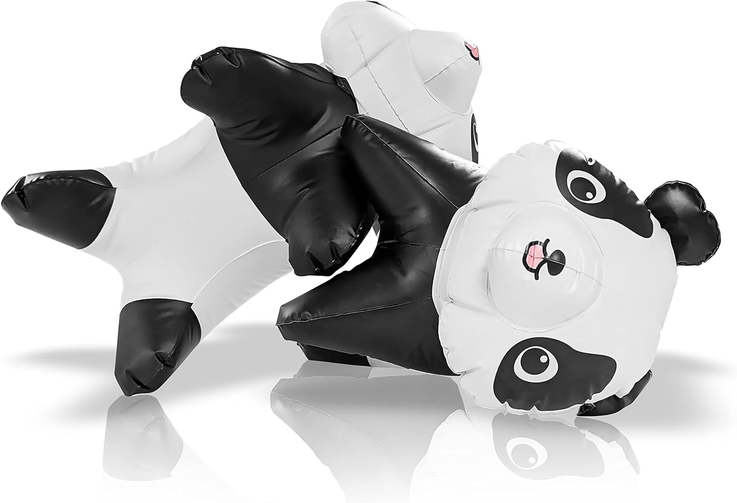 PASS THE PIGS Giant Pass the Pandas Dice Game, The classic party and travel game now with a pair of pudgy, inflatable Pandas, Will you get a Snoozer or a bummer? makes a great gift for ages 6 plus