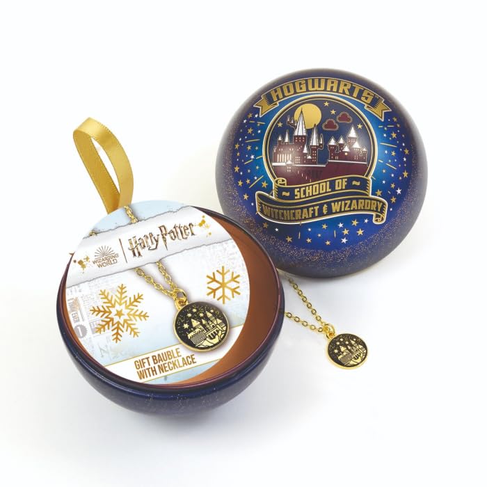 The Carat Shop Harry Potter Official Hogwarts School Of Witchcraft and Wizardry Christmas Bauble Decoration