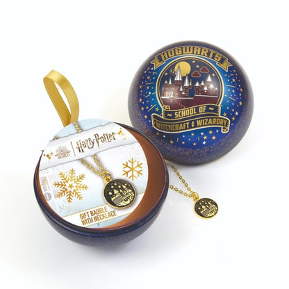 The Carat Shop Harry Potter Official Hogwarts School Of Witchcraft and Wizardry Christmas Bauble Decoration