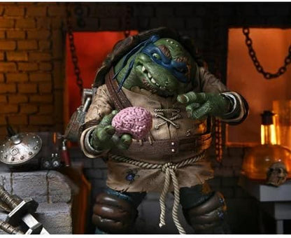 NECA - Universal Monsters vs TMNT Leonardo As Hunchback Ult 7 Action Figure
