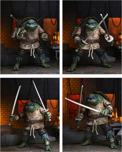 NECA - Universal Monsters vs TMNT Leonardo As Hunchback Ult 7 Action Figure